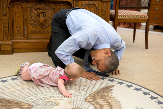 “And where do you think you’re going?” June 4, 2015White House Photo by Pete Souza